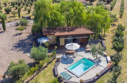 Sutri House | Wonderful private villa for 2 people with A/C, WIFI, private pool, TV and panoramic view