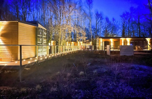 Dilton Marsh Ski Chalet | Woodland Container Lodges Slp 2