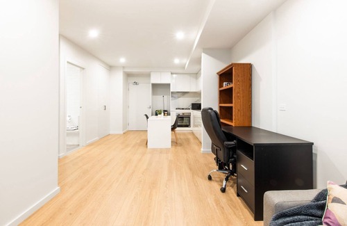 Essendon Apartment | Workers Retreat Across from Essendon Station