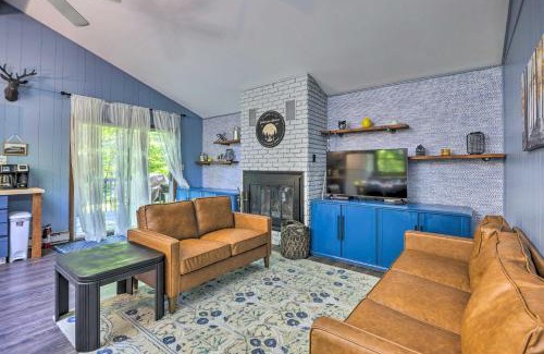 Gouldsboro House | Wraparound Deck Big Bass Lake Home in Gouldsboro