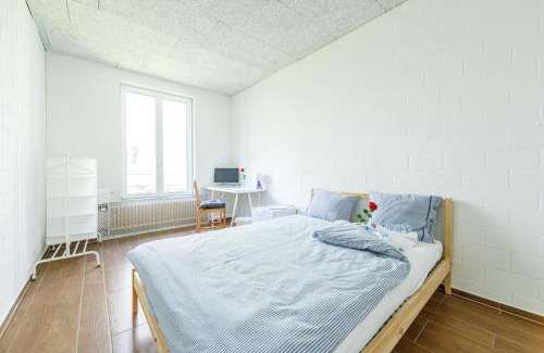 St. Gallen House | YELLOW INN - SIMPLE ROOMS - OLMA Messen & Autobahn 1 Min, HSG 6 Min, Spital 7min, günstige Parkplätze