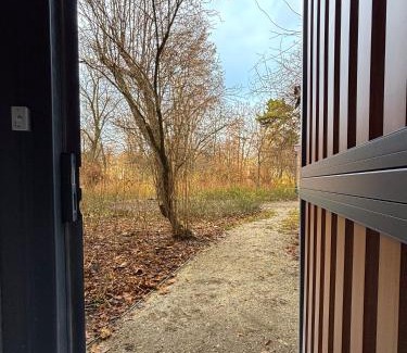 Srodmiescie Apartment | Yoga Zen, apartament z tarasem i widokiem na park