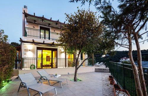 Kirianna Villa | Your Private Luxury Villa Mahin, Pool, Sea view, Rethymno