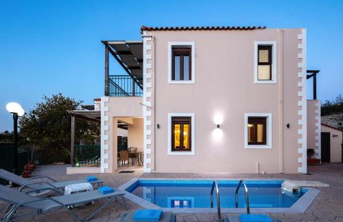 Kirianna Villa | Your Private Luxury Villa Mahin, Pool, Sea view, Rethymno