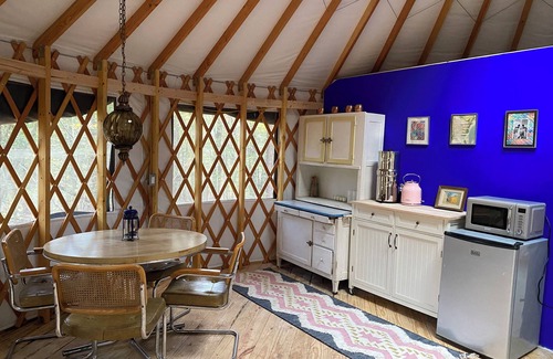Walton Apartment | Yurt in Woods of Western Catskills