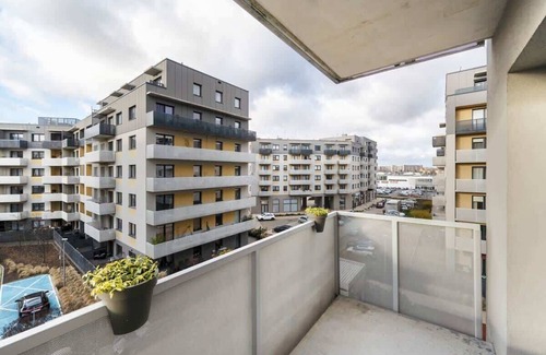 Psie Pole Apartment | Zakładowa 9F | Modern Apartment | Parking