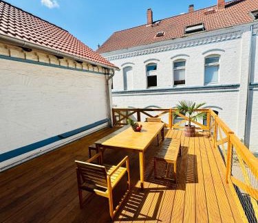 Nordstadt Apartment | Zentrales Apartment mit großer Terrasse