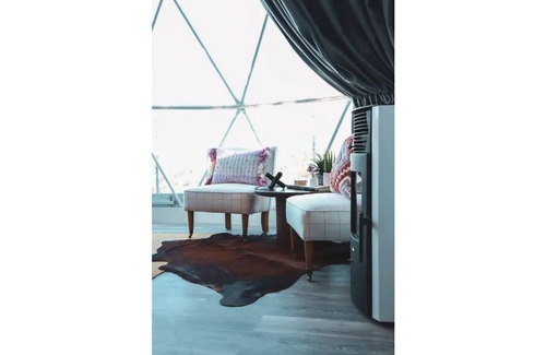 Nogal RV Rental | Zia Geo Dome at El Mistico Ranch, Glamping