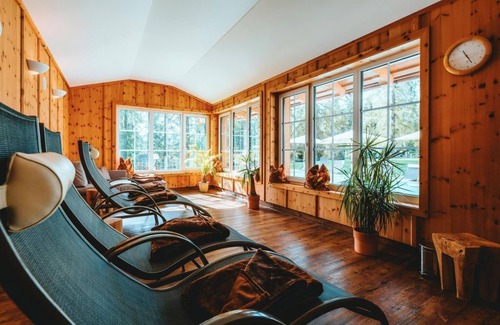 Ramsau am Dachstein House | Zirben-suite, Dusche und Bad, WC - Hotel Lindenhof