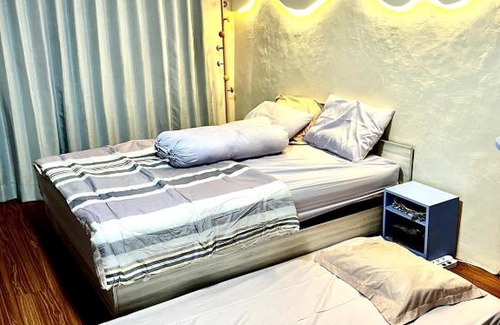 Ngamprah House | ZonaBobo Retro Blue Colorful By Belgareti