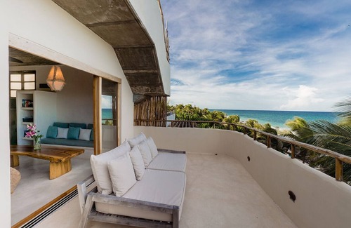 Zona Hotelera House | Zorba Penthouse - Luxury perch with incredible views of Tulum beach!