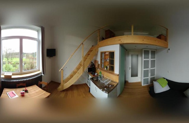 Übernachten im ehemaligen Zollgebäude