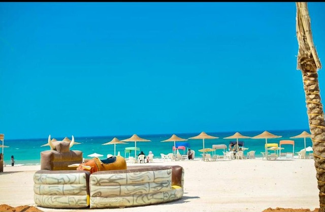 شاليه للايجار بالساحل الشمالي قرية تاهيتي الجراولة