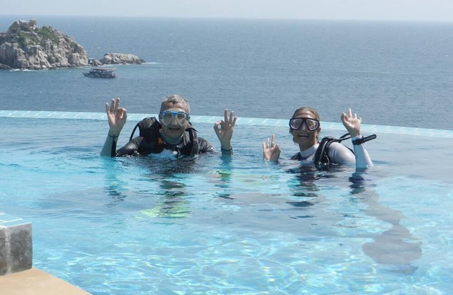 2-8P Luxury villa with privat pool, sunset, daily cleaning @villasabaijai