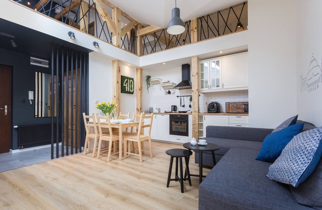 2-level beautiful Apartment in the City Center. New modern building.