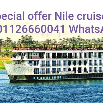 4 night cruise every Monday from luxor
