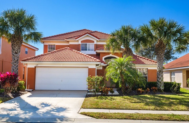 ⭐5 Bed, 4 Bath Property | SOUTH Facing Pool | Gated Resort | Mins to Disney ⭐