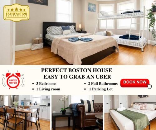 558-3 3BR Boston - Modern Nest near Franklin Park