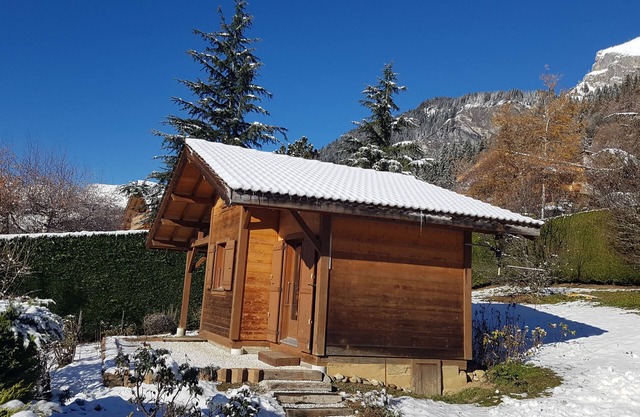 A HAVEN OF PEACE FACING MONT BLANC