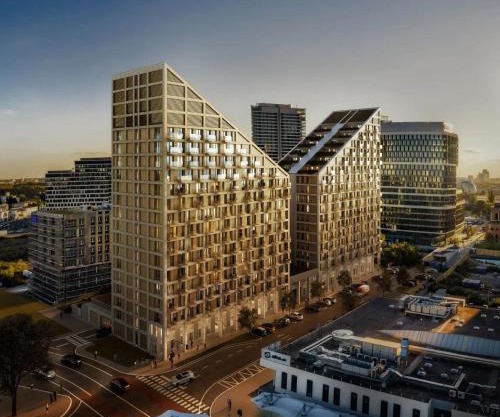 Andy's apartment in downtown Metropolis with parking