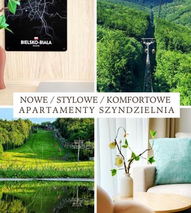 APARTAMENTY SZYNDZIELNIA 1 SYPIALNIA & BALKON albo BIZNESOWE STUDIO WORKATION HOME OFFICE - PARKING GRATIS - SAM WYBIERASZ CZEGO SZUKASZ - NOWA NAJLEPSZA BAZA WYPADOWA W BESKIDY