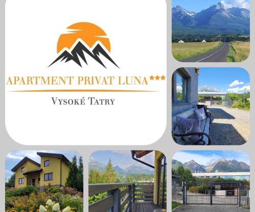 APARTMENT PRIVAT LUNA - Vysoké Tatry