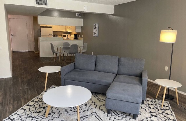 Apt B - 1bed/1bath furnished, private fenced patio in downtown Palm Springs!