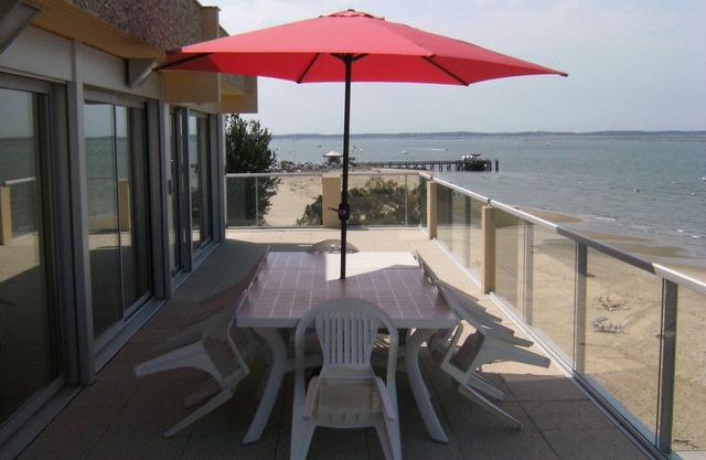 Arcachon Centre Front de mer Appartement120m2 Avec une Grande Terrasse Privative