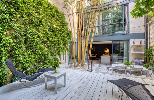 Architect's house with garden
