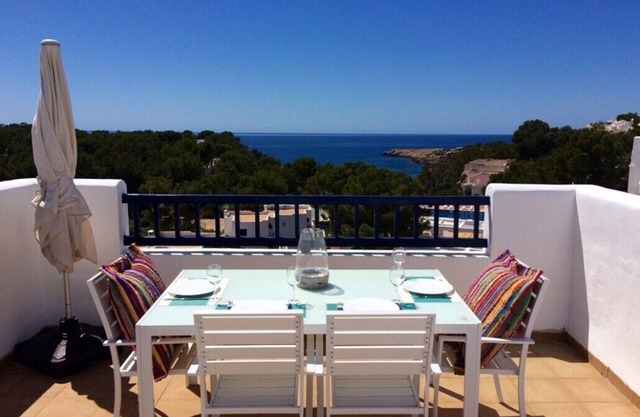 Authentic Mediterranean penthouse with sea view and private pool