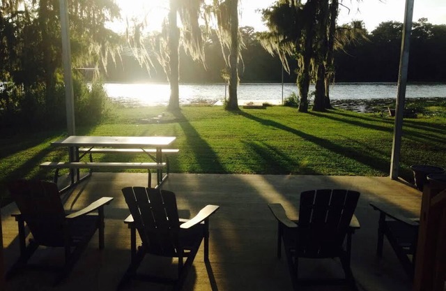 Bayou Belle Inn in Pierre Part, La sits on Belle River water frontage.