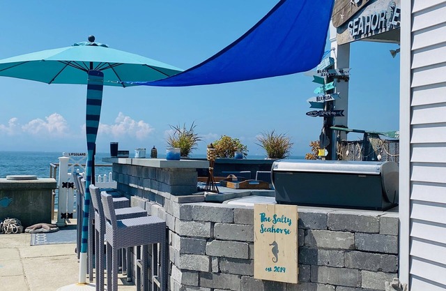 Beach front property steps from Long Island Sound!