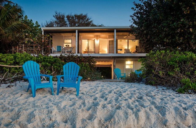 BEACH FRONT with the best sunsets on the island!