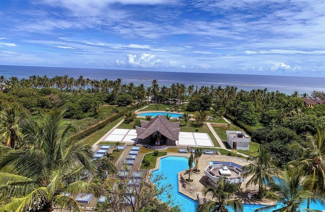 Beachfront fully furnished, self-catering studio apartment in Diani, Kenya