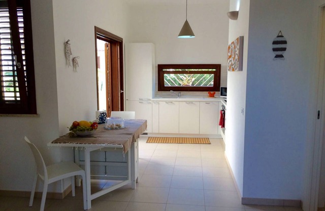 Beautiful apartment with equipped solarium and 360 ° panorama of sea and mountains