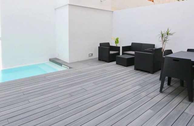 Beautiful apartment for 7 people with WIFI, A/C, private pool, TV and terrace