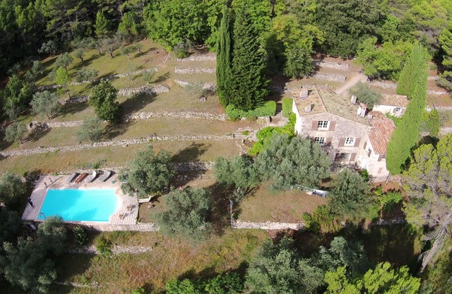 Beautiful old stone villa with private pool & spectacular view, very peaceful