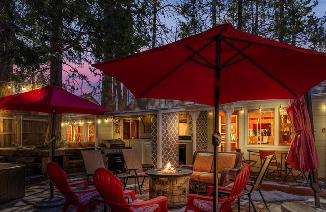 Best in town location private pro clean dogs ok kids play space fire pit loved!