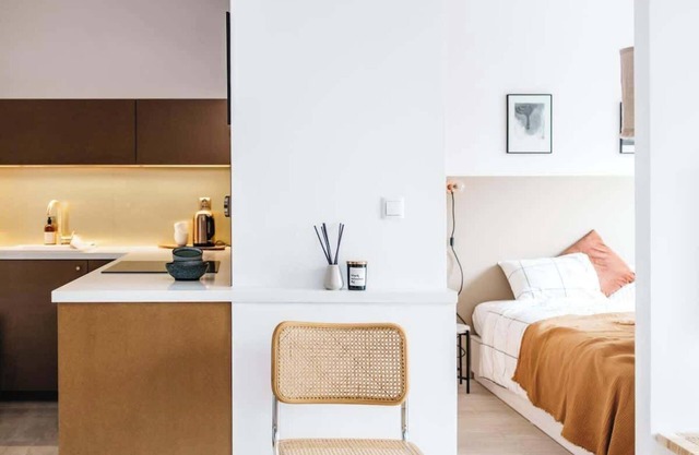 Boho-inspired apartment with stylish decor