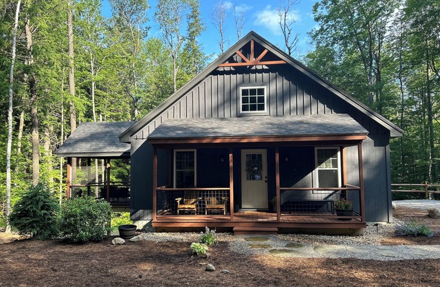 Brand new mountain home with rustic charm in the heart of the whites!