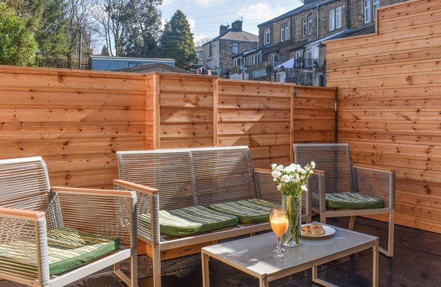 Brun terrace offers a perfect blend of elegance and comfort.