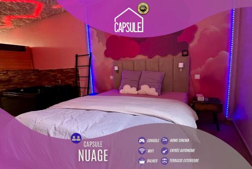 Capsule Nuage Jacuzzi Sauna