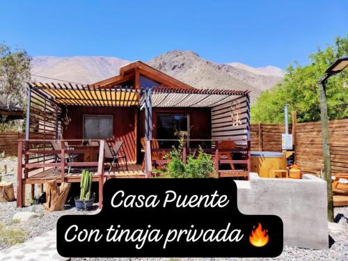 Casa Puente con Tinaja privada en Rivadavia