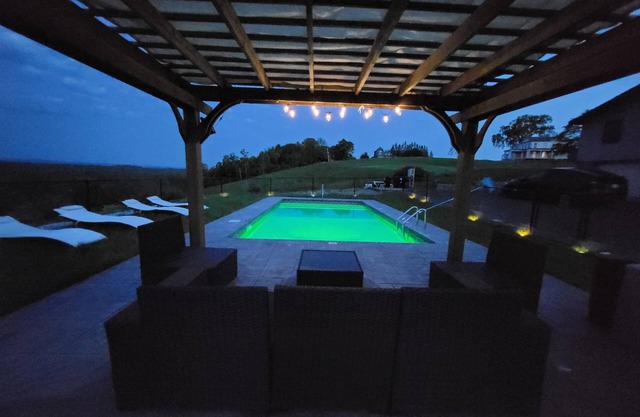 Catskill Villa/Pool with Hudson River View