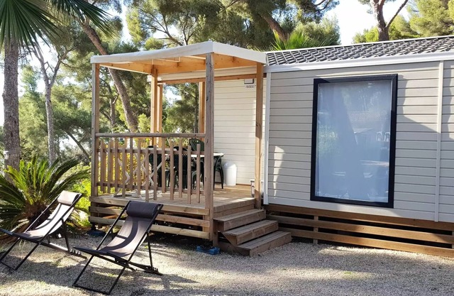 Ceyreste Campsite * - Mobile home Figuerolles 4 people