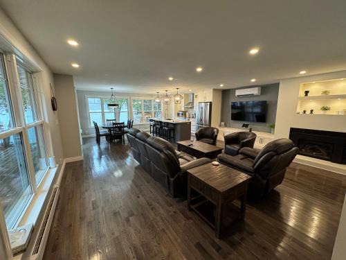 Chalet sur le bord de l'eau