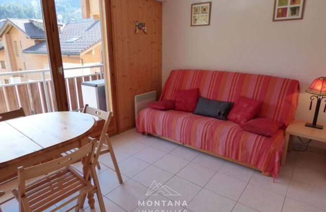 Charming studio with cabin - 4 pers - St Jean de Sixt