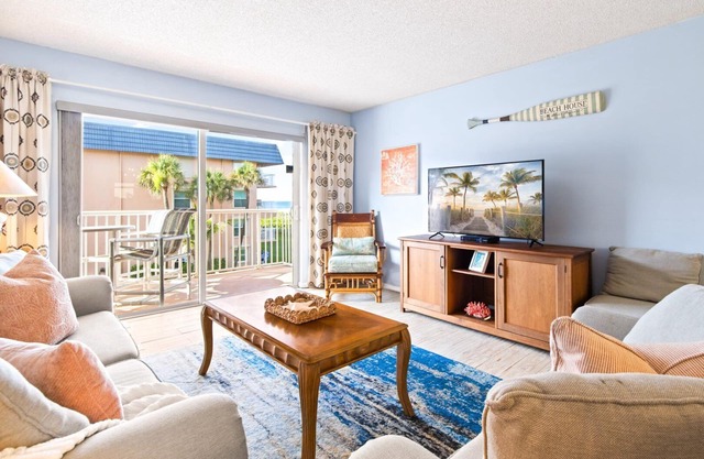 Cocoa Beach Oceanfront | Sunrise Views, Heated Pool & BBQ Grill | Walk to Downtown