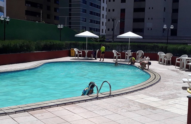 Complete apartment by the sea in the best location in Fortaleza.