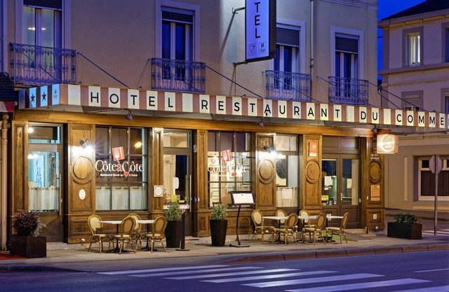 Contact Hôtel du Commerce et son restaurant Côte à Côte